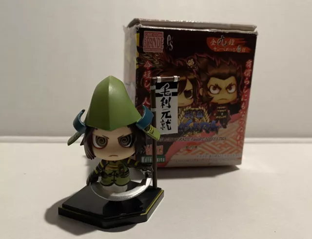 Kotobukiya Sengoku Basara One Coin Grande Figure 2” Mouri Motonari Blind Box