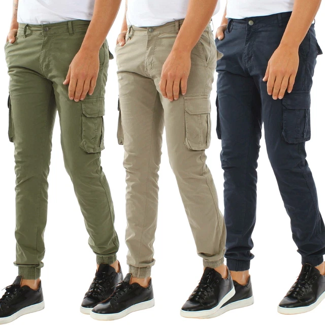 Pantaloni Cargo Harem Donna - Larghi Alla Caviglia Con Tasconi, Vita Alta - Foto 8