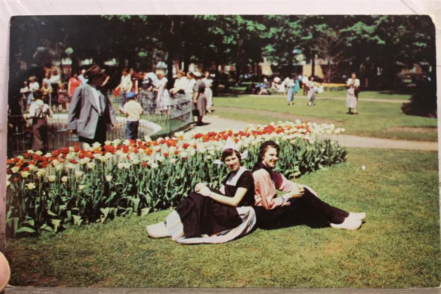 Michigan MI Holland Tulip Time Postcard Old Vintage Card View Standard Souvenir