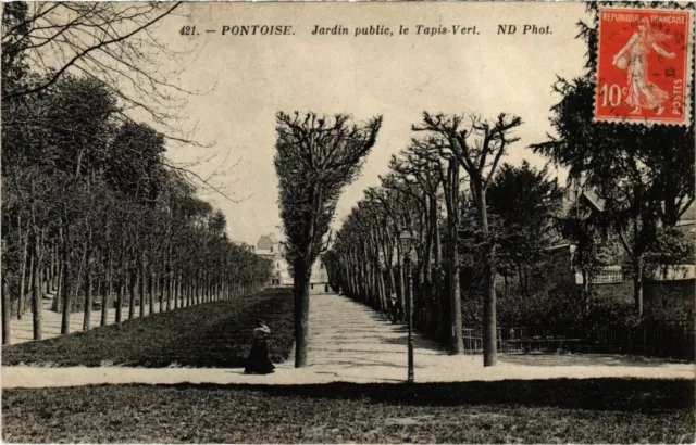 CPA PONTOISE - Jardin public, le Tapis-Vert (68757)