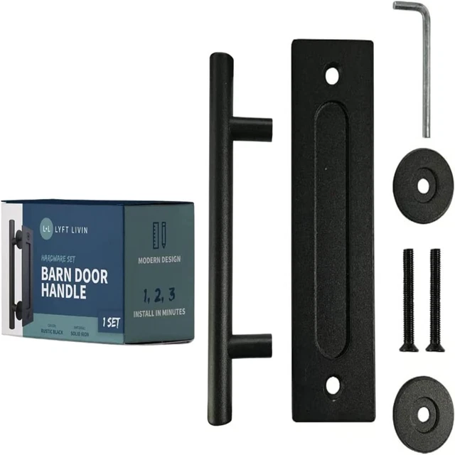 12 Inch Barn Door Handle Pull Heavy Duty Sliding Barn Door Gate Handle Rustic Ma