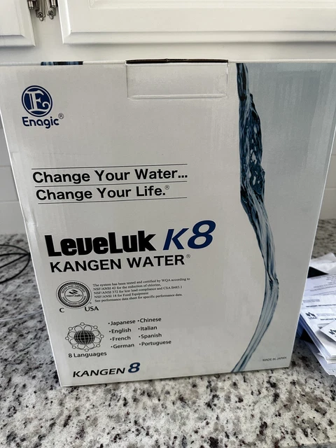 Kangen Enagic Leveluk K8 Water Filter Machine