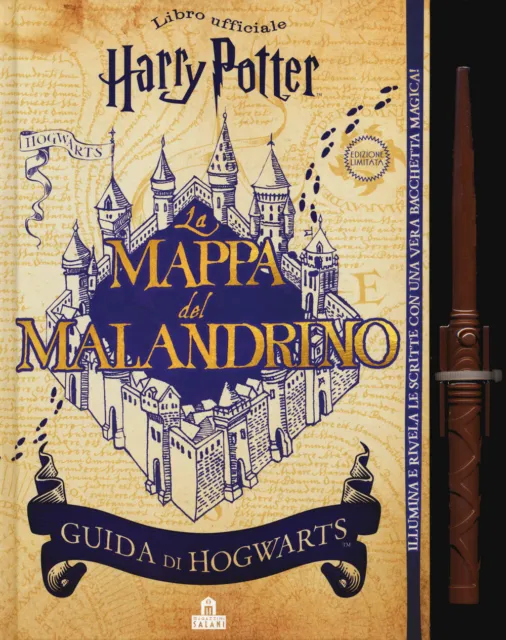 Grupo Erik Mappa del Malandrino Harry Potter, Riproduzione della Mappa del  Malandrino di Harry Potter, 174.5x39.5 cm : .it: Cancelleria e  prodotti per ufficio