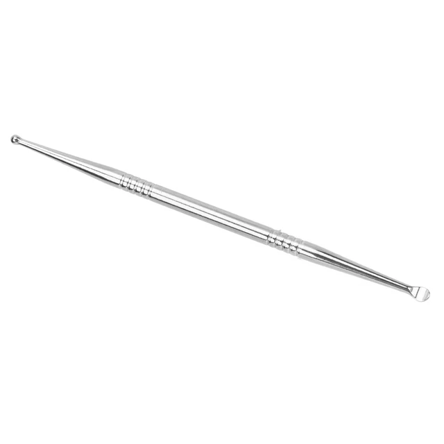 Ear Acupunt Probe Stainless Steel Ergonomic Double Ended Ear Pressure Point Mass
