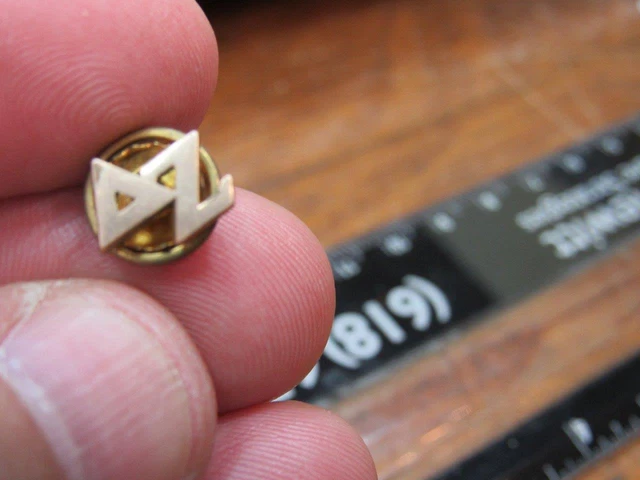 Delta Zeta Screwback  Member Fraternity Sorority Pin   (18L3)
