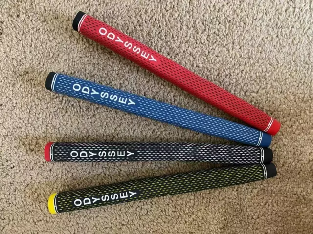 Odyssey White Hot Pro Putter Grip Black/Yellow/Blue/Red 1PC