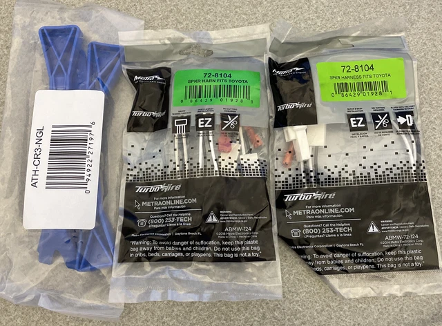 Metra 728104 Toyota Speaker Harness. Set Of 2 + Set Of 3 Bojo Pry Tools. NIB.