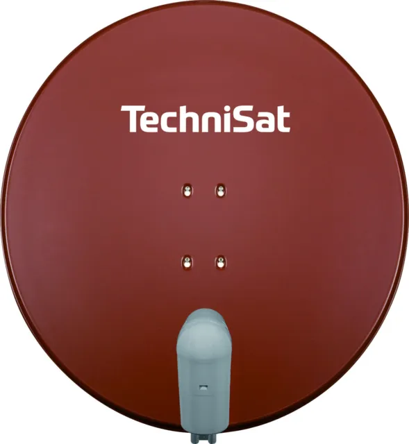 original TechniSat SATMAN 850 Plus 6085/8880 UNYSAT Quattro-LNB rot neu UHD 4k
