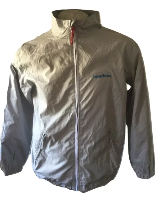 Chaqueta de Hombre Cortavientos Slanzenger Vela Trieste Interland Lluvia TALLA S