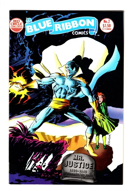 Blue Ribbon Comics #2 - Mr. Justice!