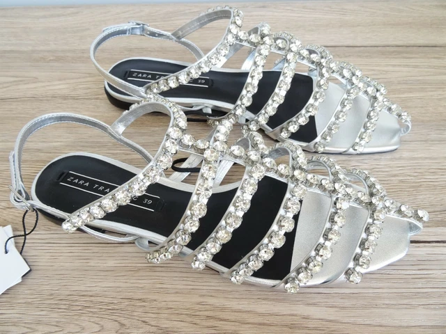 Zara hotsell caged sandals