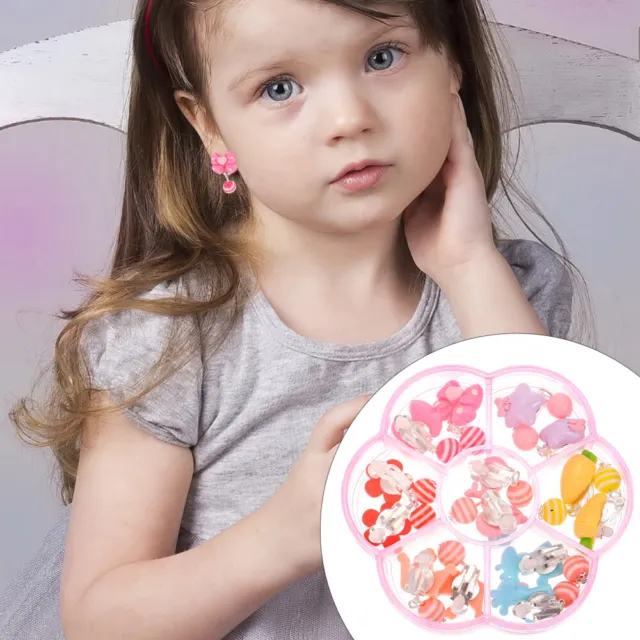 Young Original Kids' Butterfly Pearl Clip Earrings 6 Pairs Rose Gold | The  Warehouse