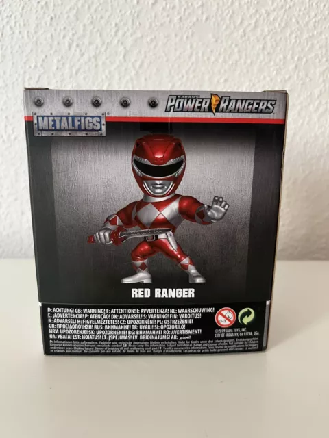power rangers Red Ranger, Metalfigs 3