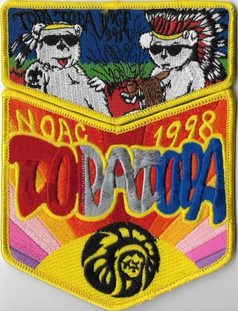Lodge 291 Topa-Topa 1998 NOAC 2-piece OA flap set