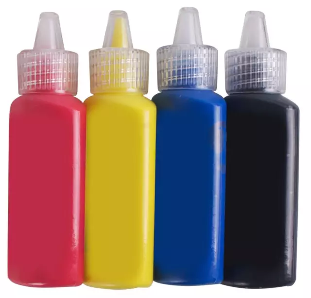 Keramikfarben Dauerporzellan Keramikfarbe verschiedene Farben 22ml 4 Stck.
