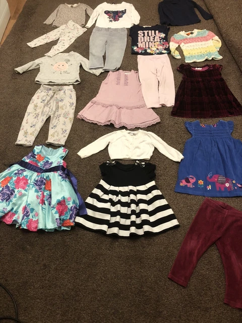 Girls Spring Bundle Ages 12-18 Months From Next And Little White  Company Etc