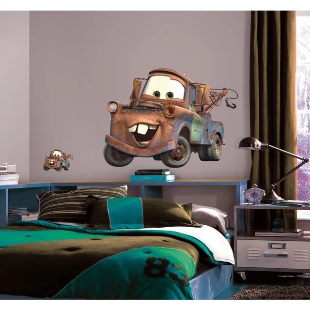 NEW DISNEY PIXAR Cars GIANT MATER Wall Decals Mural Stickers Kids