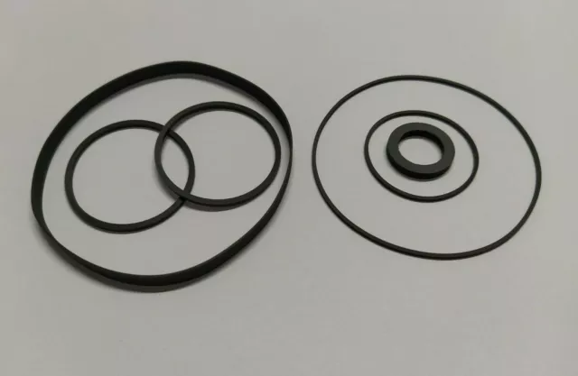 Idler Tire + Riemen-Set für Nakamichi 682 682ZX Cassette Tape Deck Belts-Kit