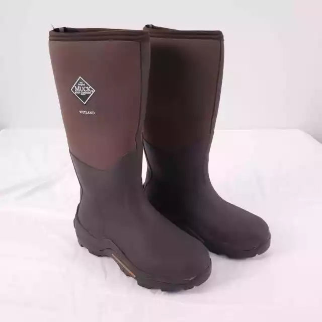 Muck Boot Company Wetland Brown Hunting Fishing Boots Size Mens 9 Womens 10 UK 8