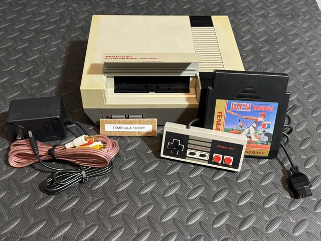 ORIGINAL NINTENDO ENTERTAINMENT System Video Game Bundle Set Kit NES ...
