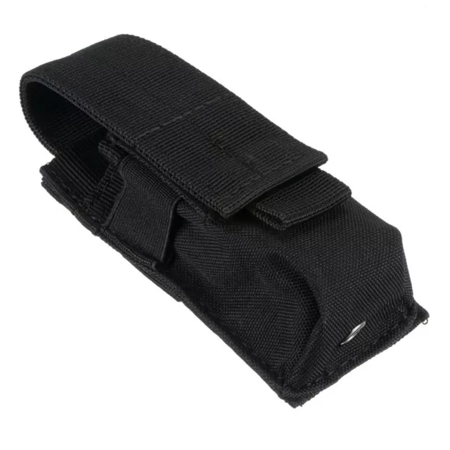 Tactical Molle Flashlight Holder Belt Holster Flashlight Pouch Torch Carry Case