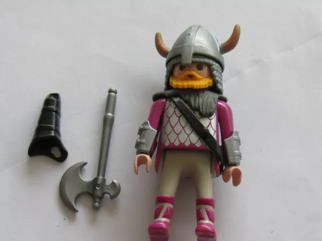 playmobil© Mann Figur Wikinger aus 3158 Wikingeranführer mit Pferd KOMPLETT