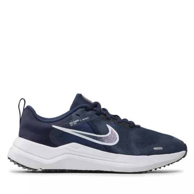 Scarpe ragazzi ragazza donna Nike Downshifter blu tessuto ginnastica corsa sport