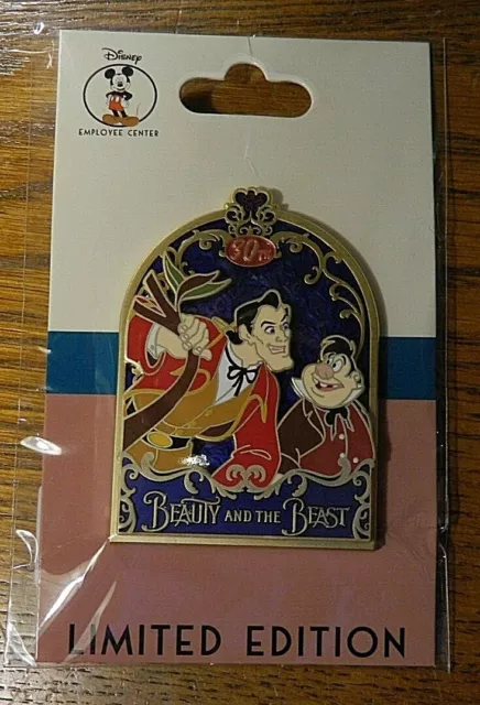 New DEC Beauty and Beast Gaston, Lefou, Limited Ed. 250, Disney Employee Center