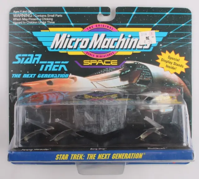 Neuf Micro Machines Espace Star Trek The Prochain Génération Collection #4 1993