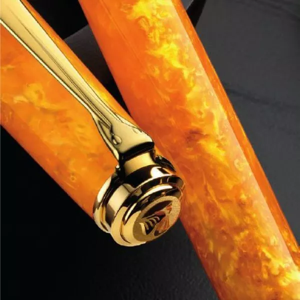 Pelikan Fountain pen Vibrant Orange Special Edition Souverain M600 14C-585 M
