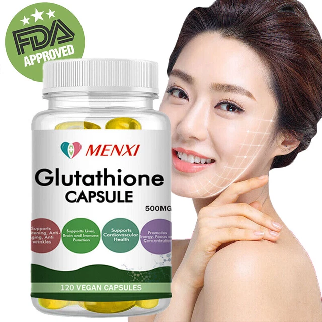 Liposomal Glutathione Glutathione 2000mg Capsules – Antioxidant Support For  Skin, Anti-Aging & Liver Skin Whitening Antioxidant