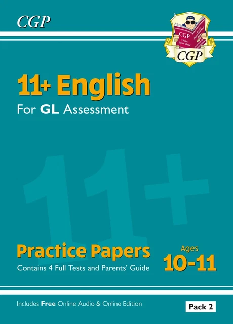 11+ PLUS GL English Practice Papers with Answers Ages 10-11 Pack 2 CGP ...