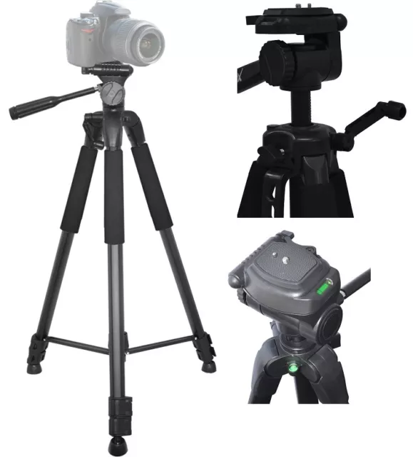 75" Professional Heavy Duty Tripod with Case for Sony HDR-PJ200 HDR-PJ260