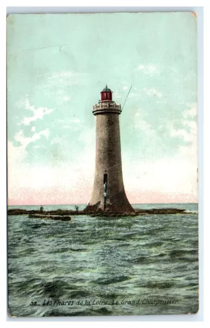 France Postcard - LES PHARES DE LA LOIRE LE GRAND CHARPENTIER - Unposted