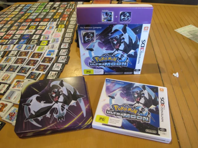 NINTENDO 3DS GAME POKEMON ULTRA MOON FAN EDITION no game cartridge