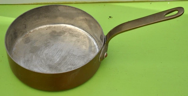 French Vintage Copper Frying Pan Or Skillet 16.5 Cm French Vintage Copper Frying Pan Or Skillet 16.5 Cm