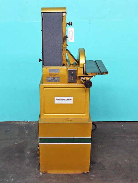 Powermatic 6" Belt/12" Disc Combination Sander, Model 30