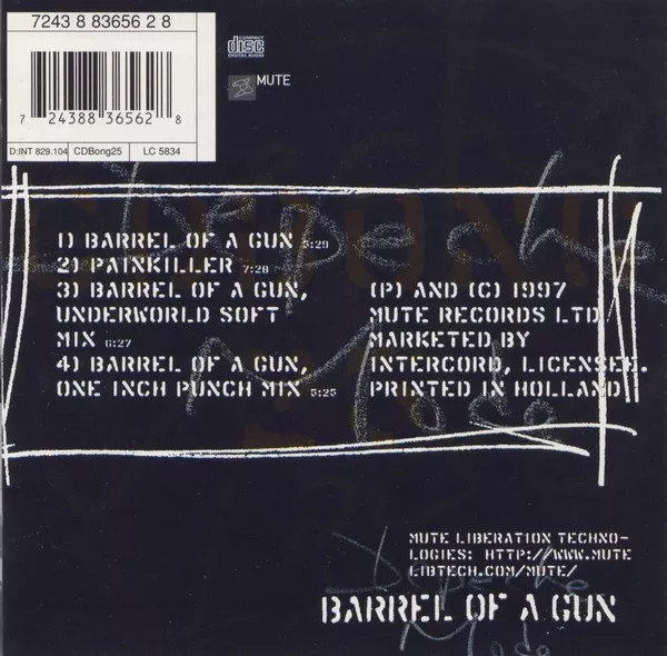 Depeche Mode Maxi CD Barrel Of A Gun (CDBONG25) - Germany (M/M) 3