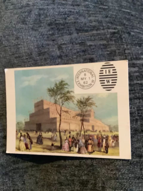 Contemporary Print Of 1851 Exhibition National Postal Museum Exhibition Postcard