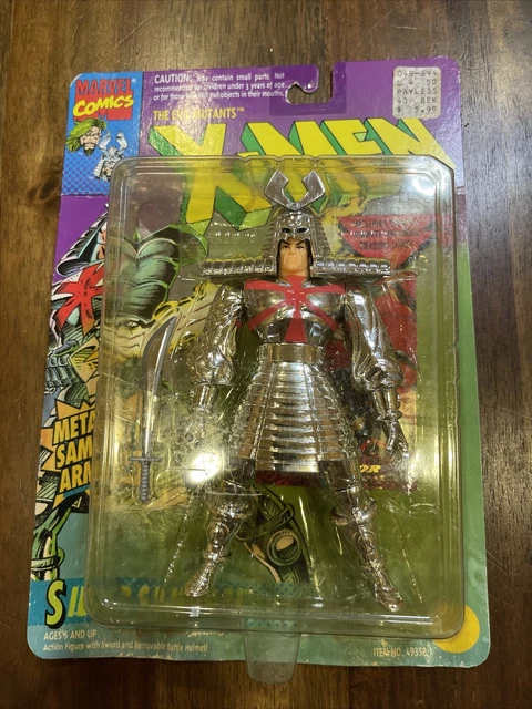 Marvel X-Men The Evil Mutants SILVER SAMURAI Figure Toy Biz 1994 New TH-2