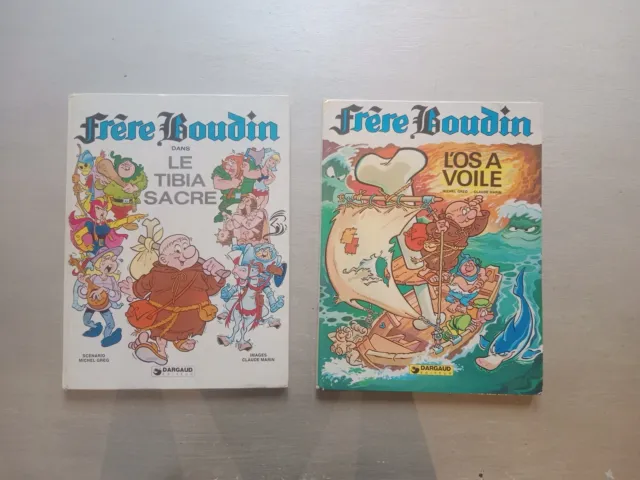 Frère Boudin Tome 1 Et 2  Le Tibia Sacré Et L OS à Voile Greg-Marin  EO