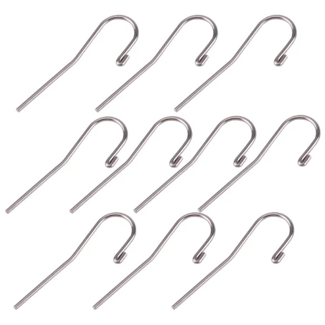 10pcs Dental Stainless Steel Lip Hook Apex Locator Canal Finder Lab Medical Tool