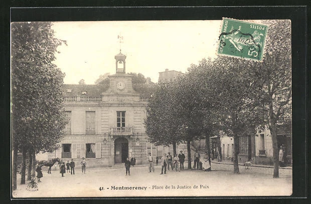 CPA Montmorency, Place de la Justice de Paix