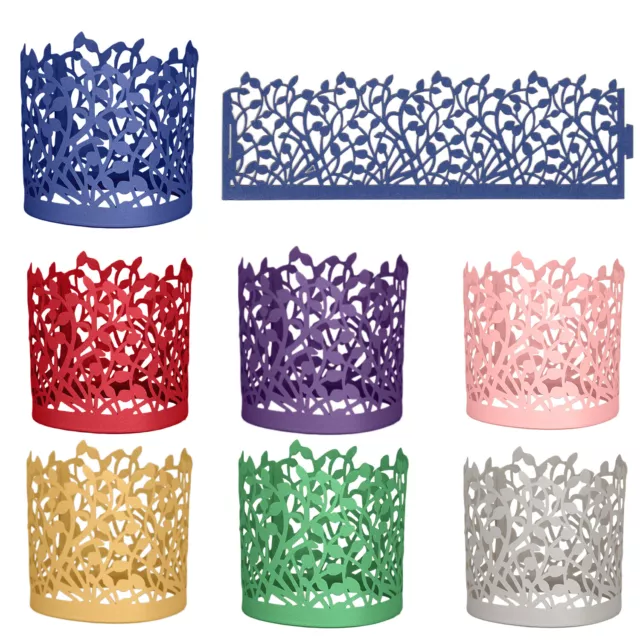 Laser Cut LED Tea Light Candle Holders Lampshade Wedding Party Table Decor