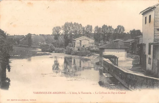 Cpa 55 Argonne Varennes L'aire La Tannerie La Hill Du Horseshoe