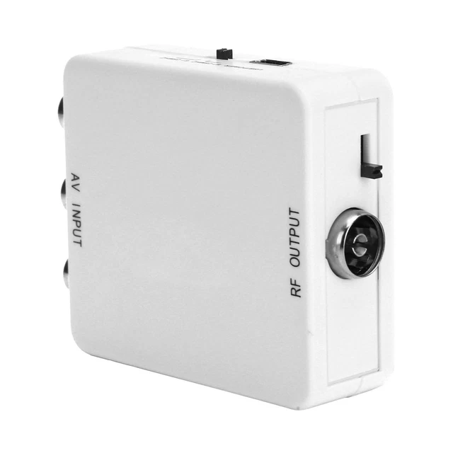 A/V To RF Signal Converter RF Modulator AV To RF Video Adapter Video Accesso ZIN