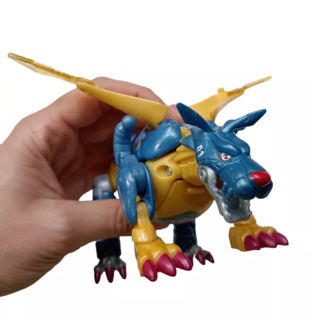 *HH* Action figure bandai vintage Digimon monsters Gabumon Metalgarurumon Toy