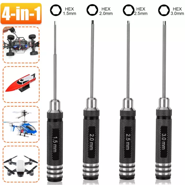 Hex Nut Screwdriver Set for RC Traxxas Car Helicopter Boat Drone Repair Tool Kit