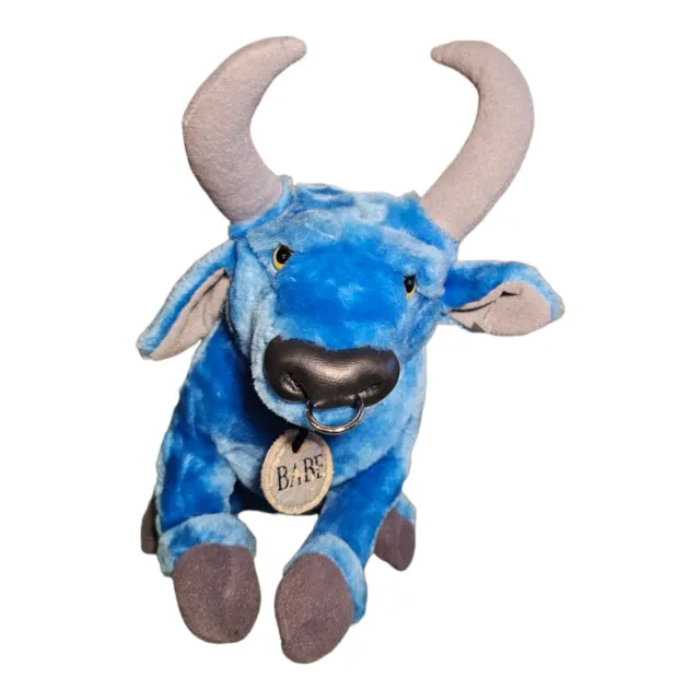 Vtg Disney Tall Tale BABE The Blue Ox 13” Plush Stuffed Animal RARE Paul Bunyan