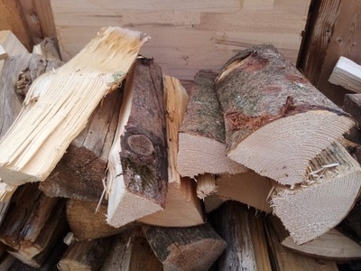 Bois De Chauffage Hêtre 30kg - Bûches 30-33cm Prêtes à Brûler Pour Barbecue, Pizza